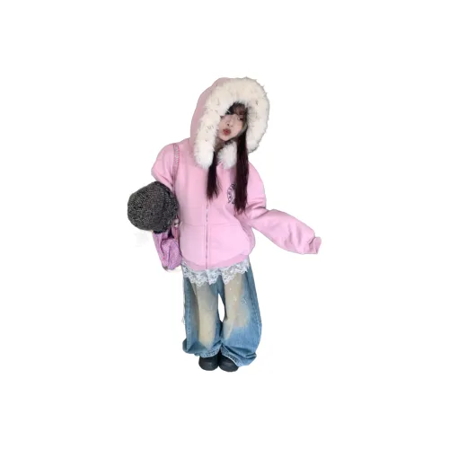 NICEAMOLA Розовый Женский Свитшот