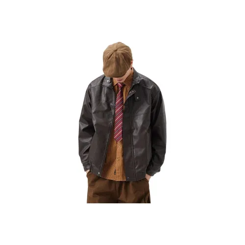 MR.MUDI Унисекс Кожаные куртки