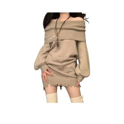 TENNE GIRL Длинное платье с длинными рукавами женское