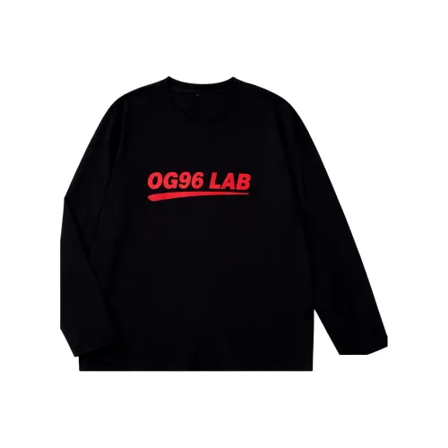 OG96 LAB Черный Унисекс T-рубашки