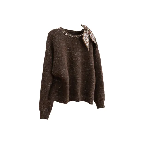 TOUCH Трикотаж Женский Темный Кофейный