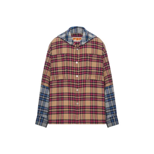 PDF Бежевый Синий Мужские Рубашки