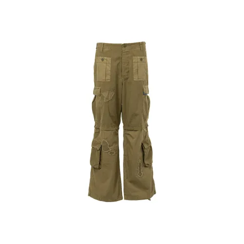 KAMIYA Fw25 Ripstop Fatigue Cargo Pants Мужские