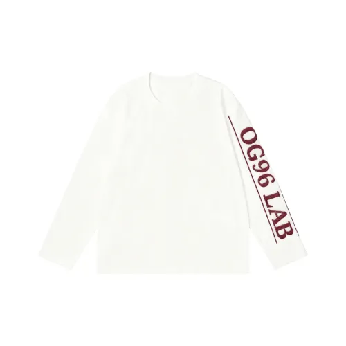 OG96 LAB Белый Унисекс T-рубашки
