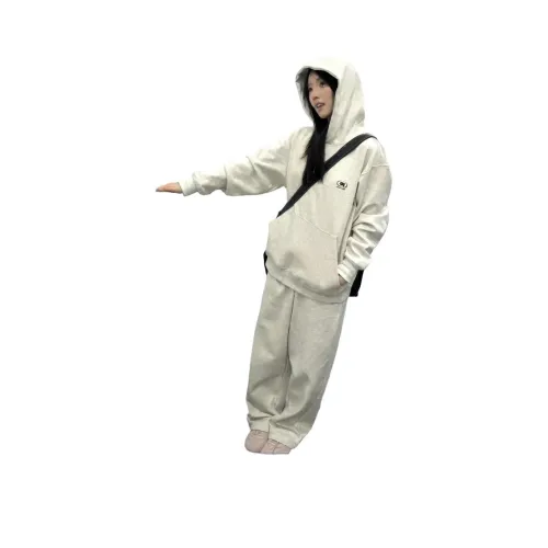 COVER TIME Экрю Женские Свитшоты