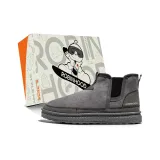 Серый с флисовой подкладкой