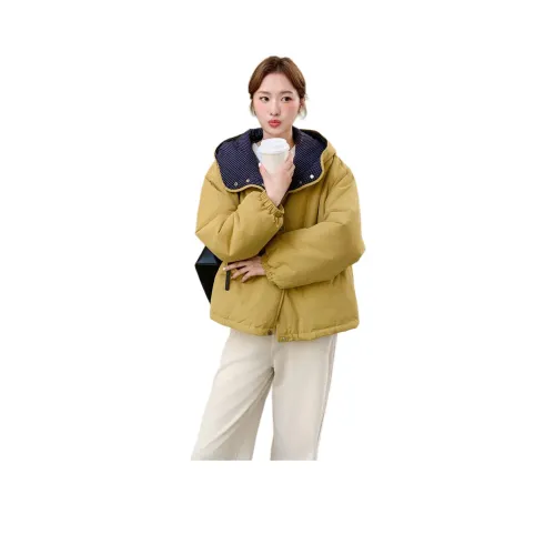 MEXICAN Желтый Женские пуховики