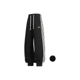 Черный эластичный манжет, флисовая подкладка [съемный логотип бренда]