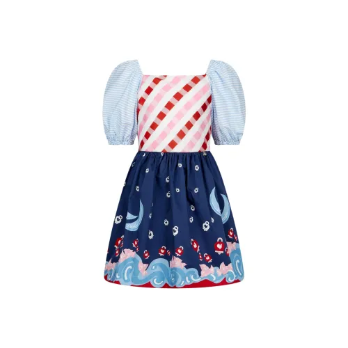 Simonetta Многоцветные Платья для Детей