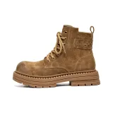 Карамельный кофейный с флисовой подкладкой