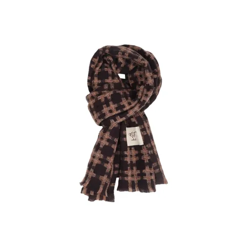 FUO Полиэстер Трикотаж Шарфы Унисекс