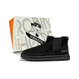 Черный с флисовой подкладкой