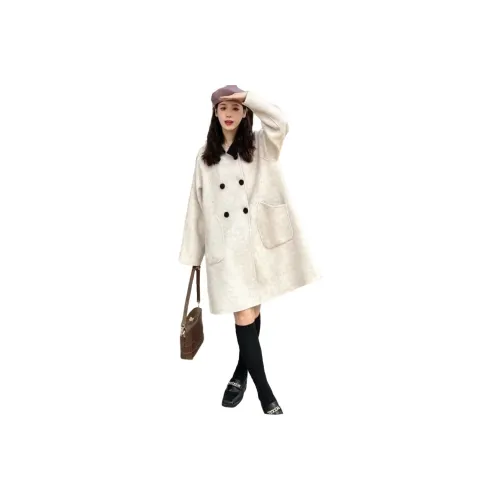 BELOVED STARRY Экрю Женское Пальто