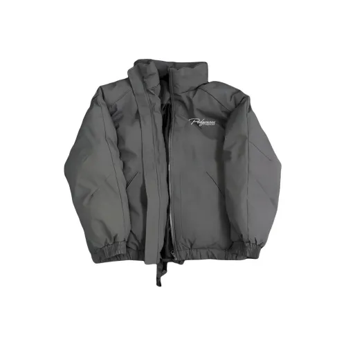 PODGORNOI Черный С подарками Съемный Металл Логотип Мужской Пуховик