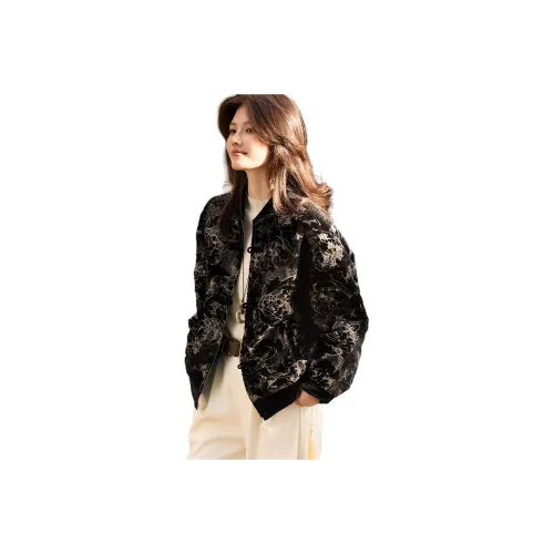 XWI Черный Женский пуховик