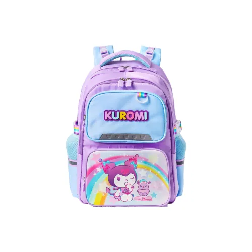 One Positive ×Sanrio Collaboration Kulomi Полиэстер Студенческая Сумка Детская Фиолетовая