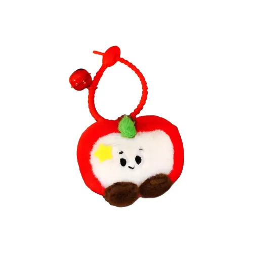 ROUERXIONG Креативный Мультяшный Мирное Яблоко Украшение Плюшевая Подвеска 7,5 см Длина Тела