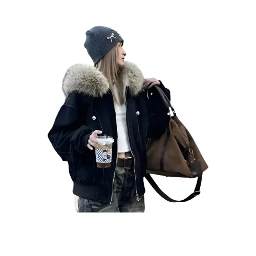 NICEAMOLA Хлопковый пуховик женский