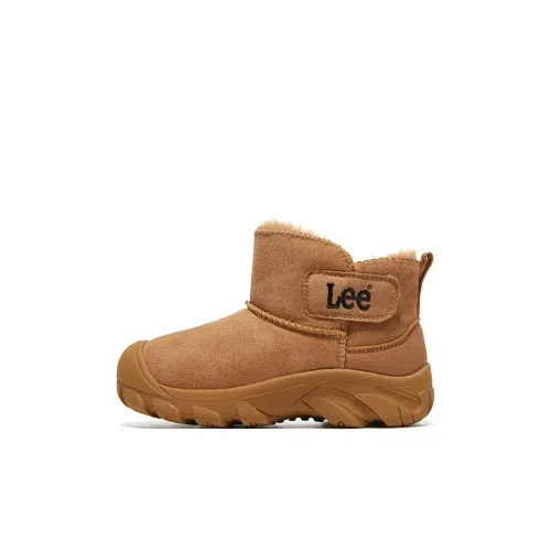 LEE KIDS Термостойкие Аbrasion-Resistant Slip-Resistant Anti-KICK Высокие Снежные Ботинки для Детей
