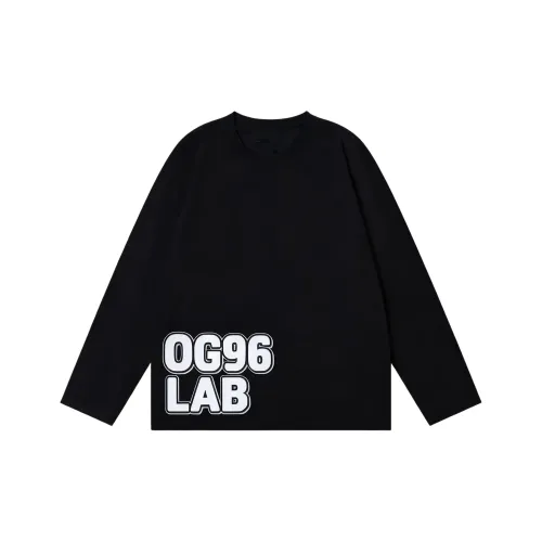 OG96 LAB Черный Унисекс T-рубашки