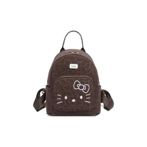 REDOO ПУ (полиуретан) Рюкзак Стандартный Женский Кофейный