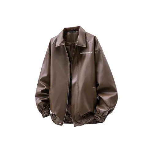 Куртка из кожи унисекс