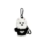 Чёрный свитер + белый вестерхайленд