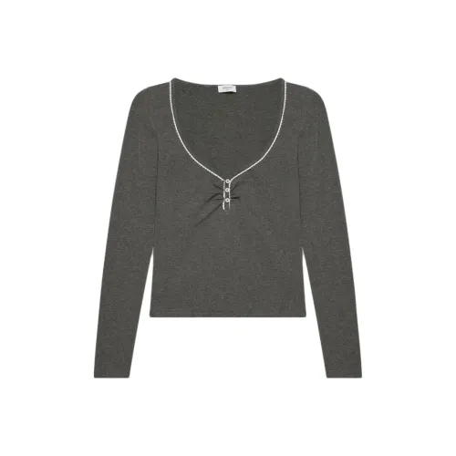 Aritzia Heather Charcoal Женские T-рубашки