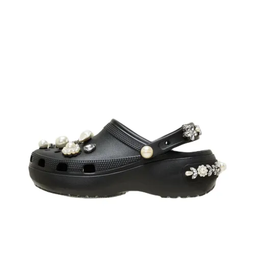 SIMONE ROCHA Crocs Коллаборация Сабо Женские Черный