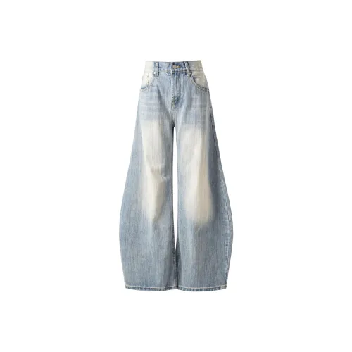 AULDEY Blue Unisex Jeans AULDEY Синий Унисекс Джинсы