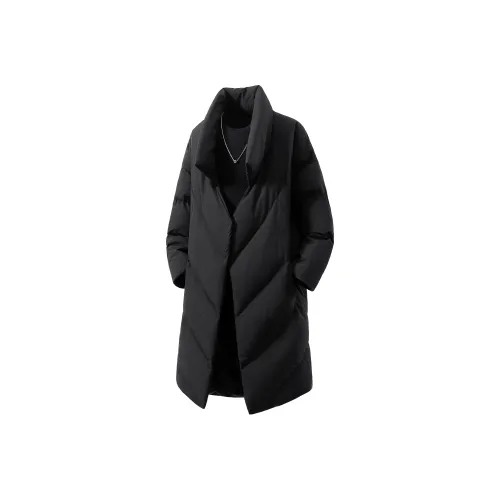 CAT'S PAW Черный Унисекс Пуховики