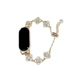 Золотая цепь с светло-синим ромбом