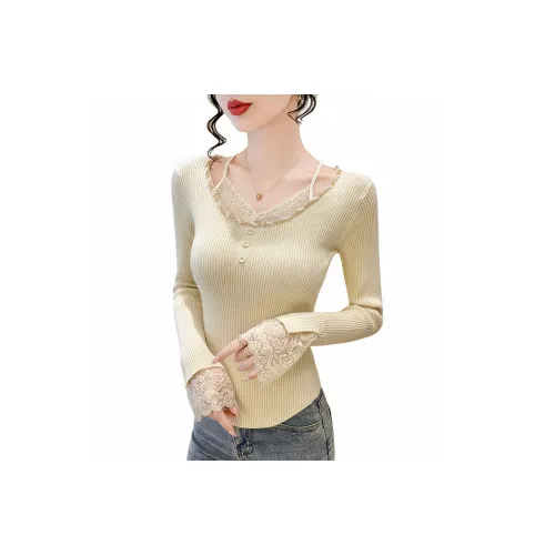 LADYXIEXIE Абрикос С подарками LD Бренд Крючок и петля Женские Трикотаж