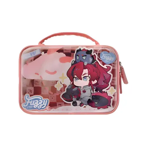 Miniso Arknights Collaboration Polyester Travel Storage Bag Women's Red