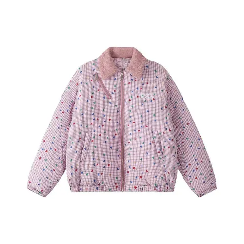 MDEHT Розовый Женский пуховик