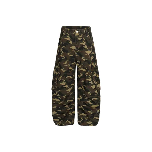 WAYHWEI Камуфляж Женские Повседневные Брюки
