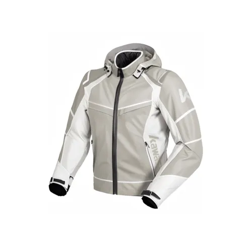 Кавасаки Мотоцикл Куртка Kawasaki Lively Unisex Nether Серый