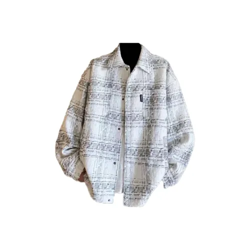 SNEIKLAU Белый Унисекс Куртки