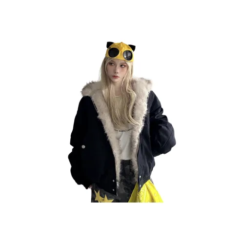 BLACK AT x [cleanfit] Хлопковый пуховик унисекс