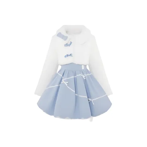 DTLUI Пальто + Платье Женские Платья Лолита