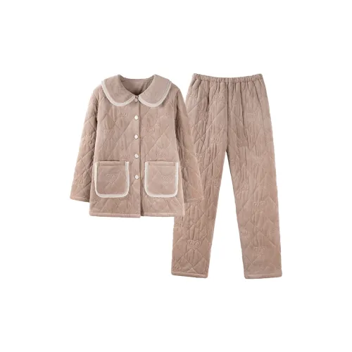 DUOQIAOMEI Женские Пижамные Комплекты