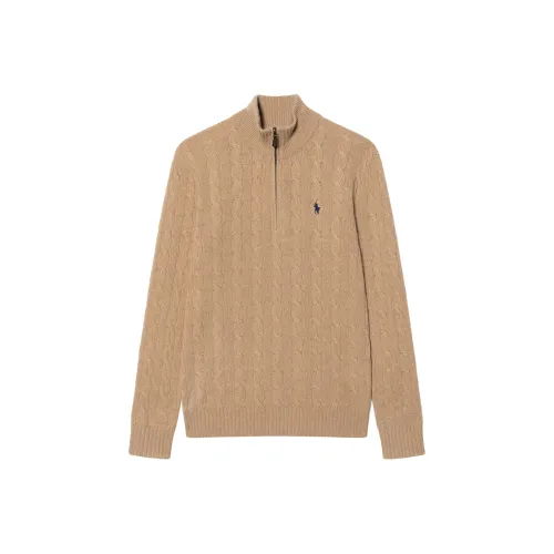 Polo Ralph Lauren FW24 Трикотаж Мужской CAMEL