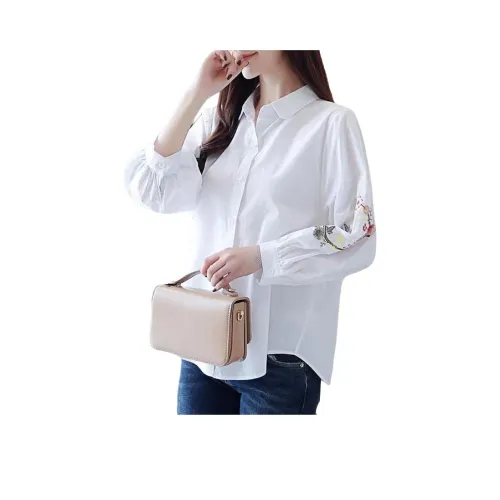 ZIMO Cotton Linen Blend Shirt Women's