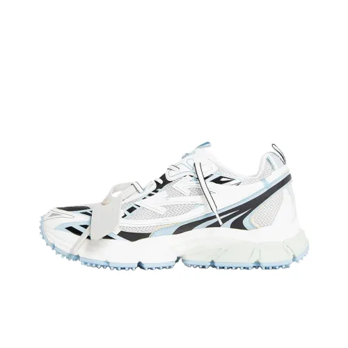 OFF Белый Be Правая сторона Спина Низкий Топ Повседневная обувь Мужская Белый Синий