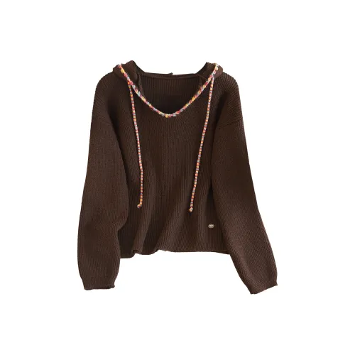 TOUCH Темный кофейный женский трикотаж