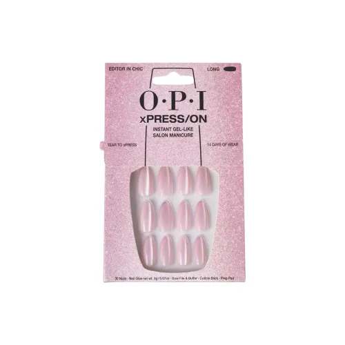 OPI EDITOR В CHIC False Nail Миндаль Светло-розовый Однотонный Стиль Instagram 30 Шт
