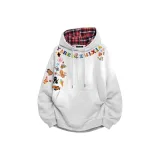 Бело-серый вереск [утолщенный с флисовой подкладкой]