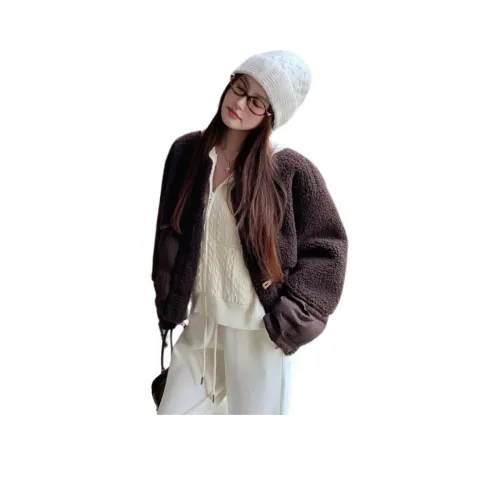 MUCCHIC Бархат Feel Пальто Женское