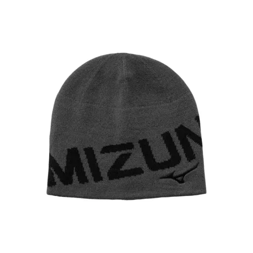 Mizuno Акриловые Шапки-бини Унисекс Серый Бирюзовый