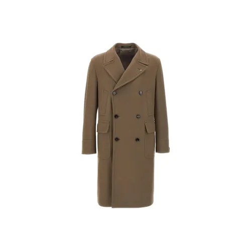Tagliatore Коричневое Мужское Пальто